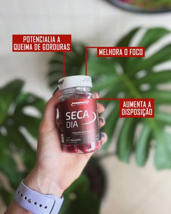 Imagem de Kit Termogênico Seca Dia e Seca Noite Pharmapro  Com e Sem Cafeína  60 Cápsulas Cada