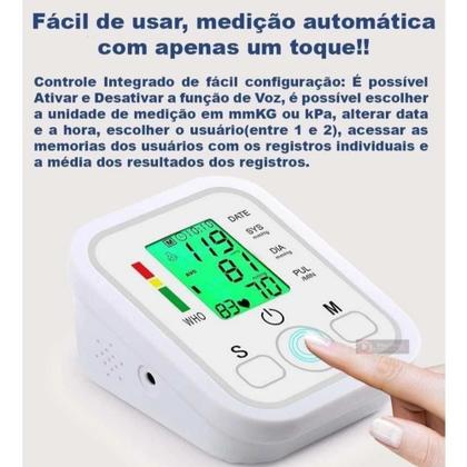 Imagem de Kit Termômetro Infravermelho + Oxímetro Digital e Medidor de Pressão de Braço