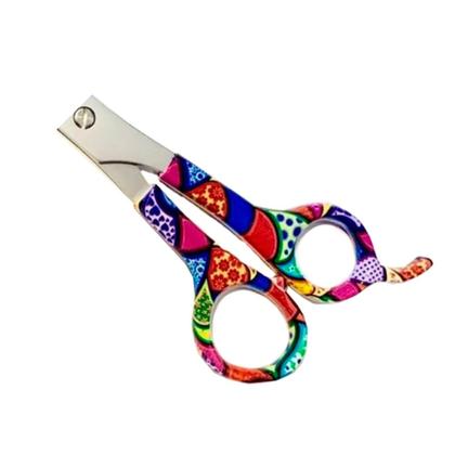 Imagem de Kit Tesoura Reta 8.5 e Tesoura Curva 6.5 Mosaico Precision Edge