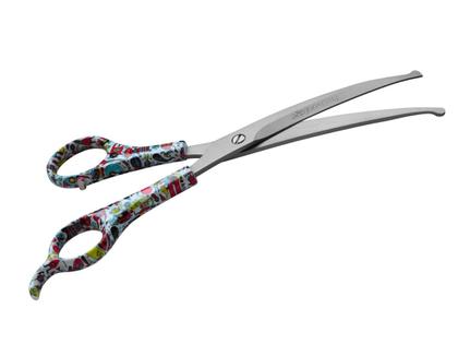 Imagem de Kit Tesoura Reta 8.5 e Tesoura Curva 6.5 Mosaico Precision Edge