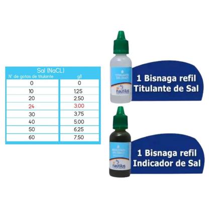 Imagem de Kit teste para sal - nautilus