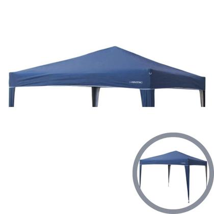 Imagem de Kit Teto Cobertura para Gazebo Articulada Trixx 3x3 Mts + Conectores 9 Pecas  Nautika 