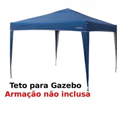 Imagem de Kit Teto Cobertura para Gazebo Articulada Trixx 3x3 Mts + Conectores 9 Pecas Nautika