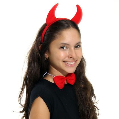 Imagem de Kit Tiara com 3 peças acessórios para fantasias