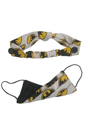 Imagem de Kit Tiara Com Máscara Batman