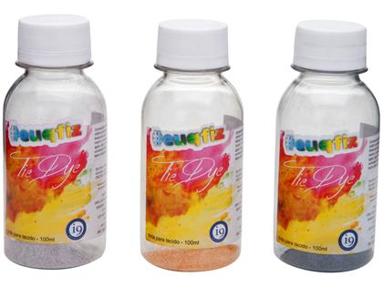 Imagem de Kit Tie Dye com Camiseta Infantil euquefiz