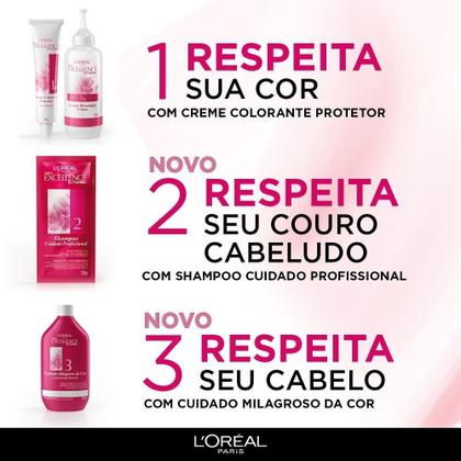 Imagem de Kit Tintura Imédia Excellence L'Oréal Louro Natural 7