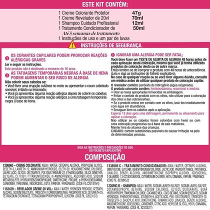 Imagem de Kit Tintura Imédia Excellence Louro Claríssimo Acinzentado 10.1