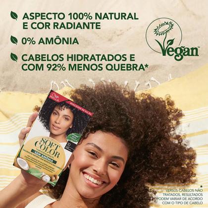 Imagem de Kit Tintura Soft Color Castanho Claro 50 Soft Color