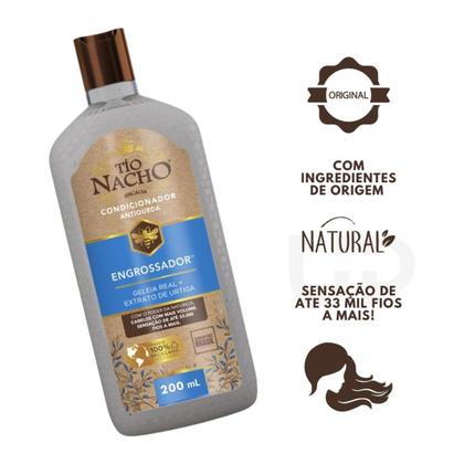 Imagem de Kit Tio Nacho Engrossador Shampoo + Condicionador Antiqueda