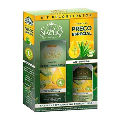Imagem de Kit Tio Nacho Reconstrutor Total Shampoo 415ml + Condicionador 200ml Preco Especial