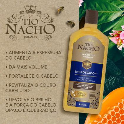 Imagem de Kit Tío Nacho Shampoo Antiqueda + Tío Nacho Shampoo Engrossador 415ml