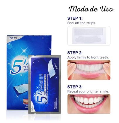 Imagem de Kit Tiras Adesivas Bucais Uso Prático Tiras Adesivas Para Cuidados Bucais Kit Com 14 Unidades 28 Fitas 14 Pares