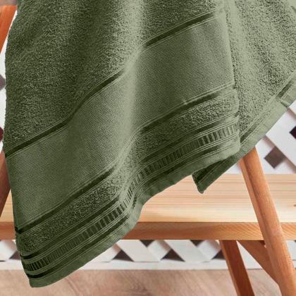 Imagem de Kit Toalha Banho e Rosto 4 Peças Felpuda - Absorção e Maciez Garantidas