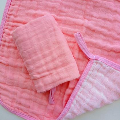 Imagem de Kit Toalha Banho Soft Bebe Com Capuz + 2 Toalha Pano de Boca Babete Soft 100% Algodão Menino Menina