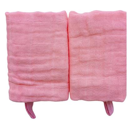 Imagem de Kit Toalha Banho Soft Bebe Com Capuz + 2 Toalha Pano de Boca Babete Soft 100% Algodão Menino Menina