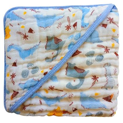 Imagem de Kit Toalha Banho Soft Bebe Com Capuz + 2 Toalha Pano de Boca Babete Soft 100% Algodão Menino Menina