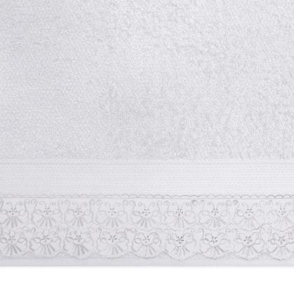 Imagem de Kit Toalha de Banho e Rosto 2 Pçs Melody com Renda Buettner