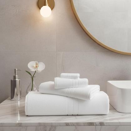 Imagem de Kit Toalha de Banho Grande Roma Linha Profissional Banheiro Felpuda Premium Algodão Teka 1 a 2 Un