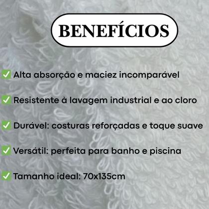 Imagem de Kit Toalha de Banho Grande Roma Linha Profissional Banheiro Felpuda Premium Algodão Teka 1 a 2 Un