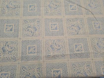 Imagem de Kit Toalha de Mesa 6 Lugares Rendada TNT + Toalha de Cristal