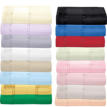 Imagem de Kit toalha lavabo velour artesanalle dohler com 06 unidades