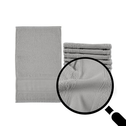 Imagem de Kit Toalhas 12 Peças Para Banheiro 50cm x 30cm Linha Social
