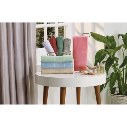 Imagem de Kit Toalhas 12 Peças Para Banheiro 50cm x 30cm Linha Social