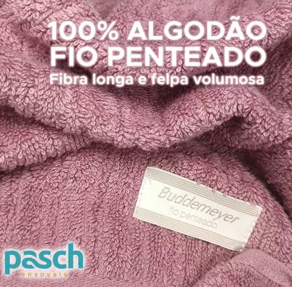 Imagem de Kit Toalhas Banho Buddemeyer 4 Peças Fio Penteado canelado