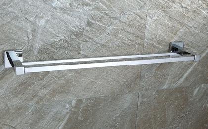 Imagem de Kit Toalheiro Duplo e Simples com Saboneteira Cromado Luxo