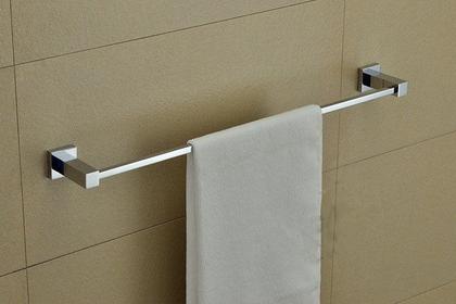 Imagem de Kit Toalheiro Duplo e Simples com Saboneteira Cromado Luxo