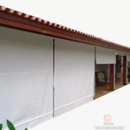 Imagem de Kit Toldo Enrolável Com Ou Sem Visor 3,00 x 2,50 Alt