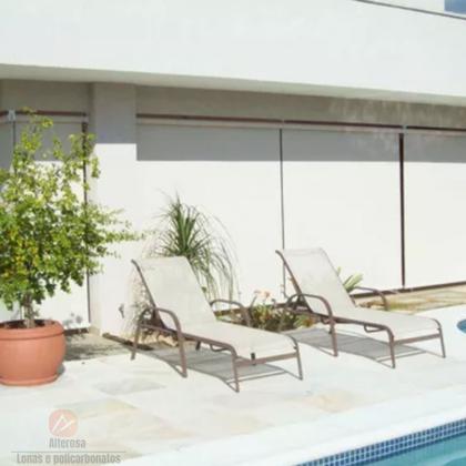 Imagem de Kit Toldo Enrolável Com Ou Sem Visor 3,00 x 2,50 Alt