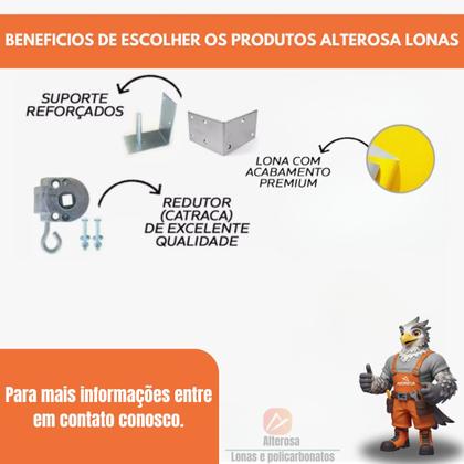 Imagem de Kit Toldo Enrolável Com Ou Sem Visor 3,00 x 2,50 Alt