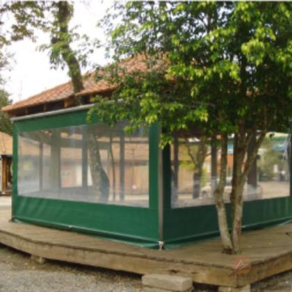 Imagem de Kit Toldo Enrolável Com Ou Sem Visor 3,00 x 2,50 Alt