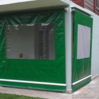 Imagem de Kit Toldo Enrolável Com Ou Sem Visor 3,00 x 2,50 Alt