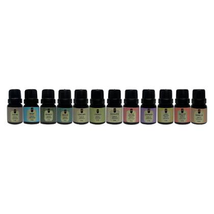 Imagem de Kit Top 12 Essências Aromatizantes P/ Difusor Nattuaromas (Amazon Virtual)