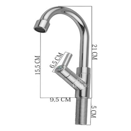 Imagem de Kit Torneira Lavatório Banheiro Válvula Com Sifão e Flexível