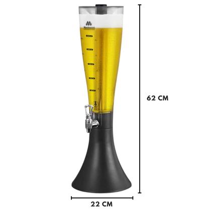 Kit Torre de Chopp Marcbeer 2,5 Litros com Torneira Extra Marchesoni Imagem de Kit Torre de Chopp Marcbeer 2,5 Litros com Torneira Extra Marchesoni