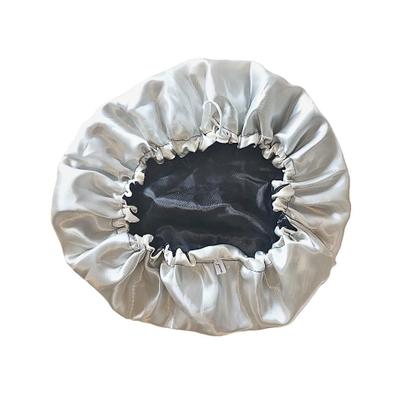 Imagem de Kit Touca de Cetim Dupla Face + 2 Scrunchies de Cetim Aromá