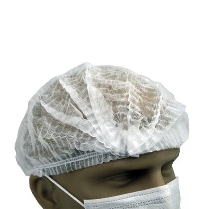 Imagem de KIT - Touca Sanfonada Descartável - 3 Pacotes com 100 Un