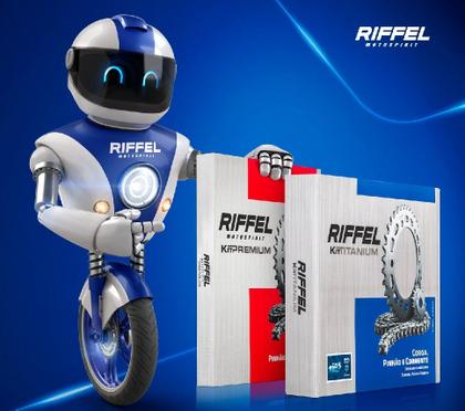 Imagem de Kit transmissao tração biz 125 2015 bis 125 2018 biz 110i 2021 sem retentor riffel + motul c2 200ml
