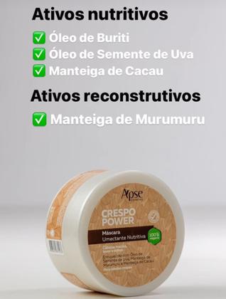 Imagem de Kit Tratamento Completo Crespo Apse com Mousse 6 itens