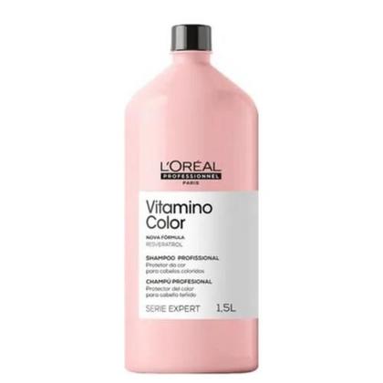 Imagem de Kit Tratamento Loreal Vitamino Color 1,5l Cabelos Coloridos SHAMPOO CONCICIONADOR MÁSCARA