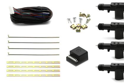 Imagem de Kit Trava Elétrica 4 Portas Ponta Fixa Tech One