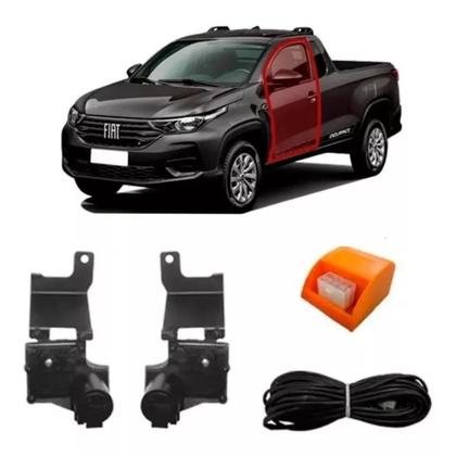 Imagem de Kit Trava Elétrica Tragial Fiat Nova Strada 2021 Diante 2 portas