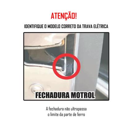 Imagem de Kit Trava Elétrica Tragial Vw Fox 2003 à 2009 Gol Parati G2 G3 G4 4 Portas - Motrol