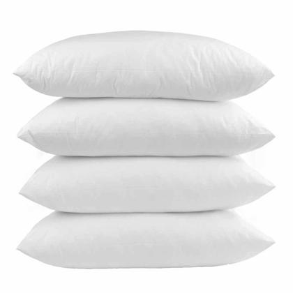 Imagem de Kit Travesseiro 04 Peças Fiber Team Antialérgico com Fibra Siliconizada Ortobom