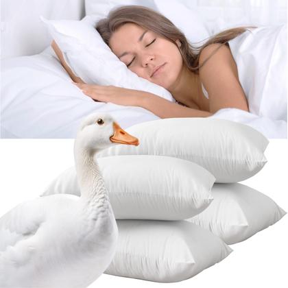 Imagem de Kit Travesseiro Antialérgico e antiácaro Toque Aveludado Macio