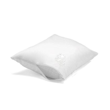 Imagem de Kit Travesseiro Basic Bambu Médio 15cm de Altura + Capa Impermeável